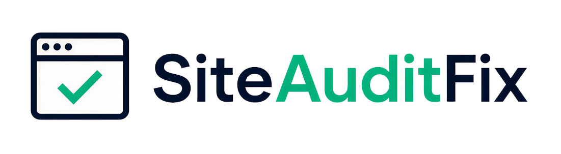 SiteAuditFix